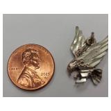 Sterling Silver Eagle Pendant Detailed Design