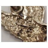 Sterling Silver Eagle Pendant Detailed Design