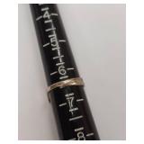 Elegant Abstract Sterling Silver Ring