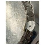 Antique Early 19th Century (1821) James Scott Dublin Irish Sterling Silver Claw Footed Tea Pot (Crowned Harp Hallmark) with Sugar Bowl & Cream Jug (1,624 grams Total Weight)