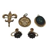 Vintage Fractional Gold Jewelry Lot