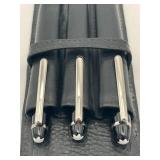 Montblanc Meisterstuck Pix 18K Gold 750 4810 Fountain Pen, Ballpoint Pen, and Mechanical Pencil Set