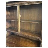 Vintage Pennsylvania House Cherry Dining Room Hutch & Base Buffet Cabinet (72" x 44" x 20")