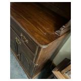 Vintage Pennsylvania House Cherry Dining Room Hutch & Base Buffet Cabinet (72" x 44" x 20")