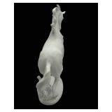 Vintage Kaiser (Germany) Porcelain White Stallion Designed by Gerhart Bachmann - 11" Tall