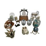 Wonderful Vintage Collectibles Lot including Royal Worcester (England) Egg Coddlers, Brass Camels, Exotic Paperweight, and More!