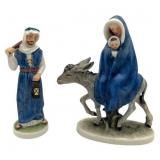 Vintage Goebel "Flight into Egypt" Mary and Infant Jesus (7" tall) with St. Joseph