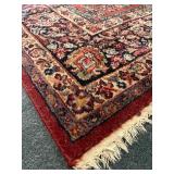 Rare KARASTAN Sarouk Rug (119" x 191"), Wood Pile