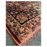 Rare KARASTAN Sarouk Rug (119" x 191"), Wood Pile