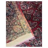 Rare KARASTAN Sarouk Rug (119" x 191"), Wood Pile