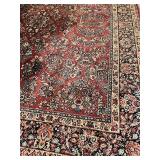 Rare KARASTAN Sarouk Rug (119" x 191"), Wood Pile