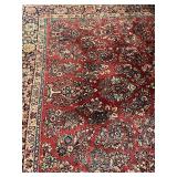 Rare KARASTAN Sarouk Rug (119" x 191"), Wood Pile