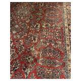 Rare KARASTAN Sarouk Rug (119" x 191"), Wood Pile