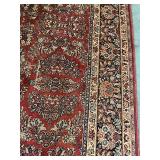Rare KARASTAN Sarouk Rug (119" x 191"), Wood Pile