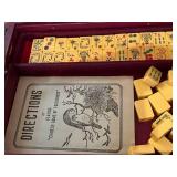 Vintage Mahjong "Chinese Game of Four Winds"