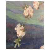 Original Tom Milton Wilder (1876 - 1956) Floral Oil Painting in 31" x 37" Frame