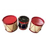 Vintage Drum Wastebasket Lot (11.75" and 11" Tall) - See Description