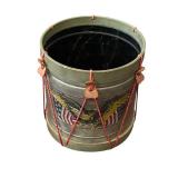 Vintage The Old Drum American Eagle Wastebasket (10.5" Tall) - See Description