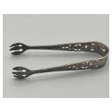 Vintage Webster Sterling Silver Sugar Tons (12.2 grams), 3-inches long