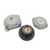 Vintage Reed & Barton #102 Silverplate with Blue Enamel Bowl, Royal Czechoslovakia Decorative Dish, and Hand Painted Nippon Japan Dish