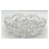 Set of Six 5-inch Cut Crystal Dessert Bowls, 1.5" tall