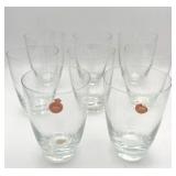 Lot of 8 Vintage Per Lutken Holmgaard 5-inch Drinking Glasses