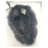 Vintage Fur Hats - Lord & Taylor Salon (Size 22) and Gotham (Size 22.5) in Nice Condition