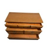 Vintage Solid Wood Dresser (41" W x 30" T x 18" D)