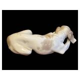 RARE Vintage Llardo #1067 10-inch Old Dog Porcelain Retired Figurine