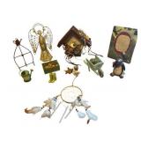 Vintage Collectibles including Native American Dreamcatcher with Chimes