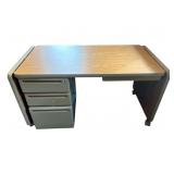 Rolling Office Desk (47.5" W x 25" T x 24" D) - Bring Help to Remove