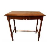 Vintage MCM Side/Accent Table (26" W x 24" T x 14" D)