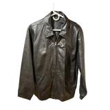 Vintage Black CORONADO Leather Jacket (Men