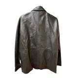 Vintage Black CORONADO Leather Jacket (Men