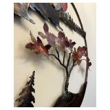 Amazing Cut Metal Wall Art (22.5" in Diameter)