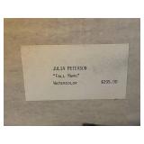 Julia Peterson "Fall Mums" Watercolor in 30" x 37.5" Frame - Original Price $295