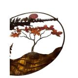 Amazing Cut Metal Wall Art (22.5" in Diameter)