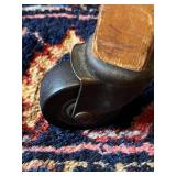 Vintage FAMOUS REPRODUCTIONS of OLD NEW ENGLAND FURNITURE Office Desk and Chair (51" x 29.5" x 30.5") - Bring Help to Remove