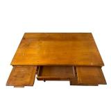 Vintage FAMOUS REPRODUCTIONS of OLD NEW ENGLAND FURNITURE Office Desk and Chair (51" x 29.5" x 30.5") - Bring Help to Remove