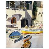 An Original DAVID COOLIDGE (1942-2024) "Marina Piccola" Watercolor (Circa 1986), 31.25" x 37" Frame