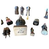 Vintage Scandanavian Carved Figurines (Tallest Figure is 5.5-inches)