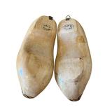 Pair of Vintage Dutch Clog/Klomp Wooden Decorative Shoes