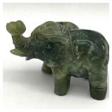 Vintage 2-inch Carved Elevant