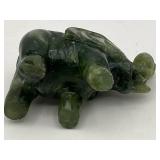 Vintage 2-inch Carved Elevant