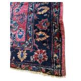 Vintage 1950s Persian SAROUK Area Rug, 49" x 75"
