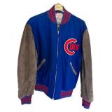 Amazing Mitchell & Ness COOPERSTOWN Collection Chicago Cubs 1938 Wool & Suede Jacket (Size 42)