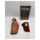 Leather Bianchi #19L Sig Sauer P226 and Vintage Bianchi International Pistol Holsters