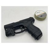 Umarex WALTHER CP99 Compact .177 Caliber BB Air Gun with Green Laser Sight