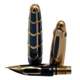 WATERMAN Edson Limited Edition Boucheron Fountain Pen (#2701), 18K Gold Medium Nib (Needs Ink)