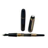 MONTBLANC Meisterstuck 75 Years of Passion & Soul Anniversary Fountain Pen, 14K Gold Nib